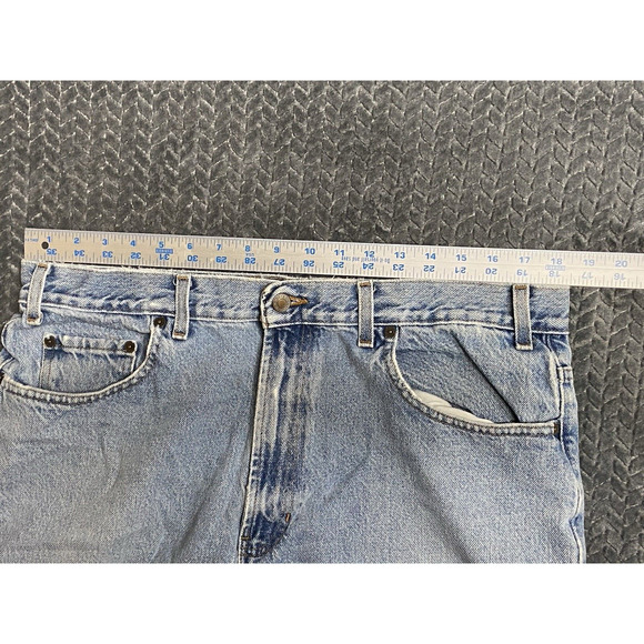 Vintage Old Navy Jeans Men 38x32 Loose Baggy Straight Leg Distressed Y2K Skater - Picture 16 of 16